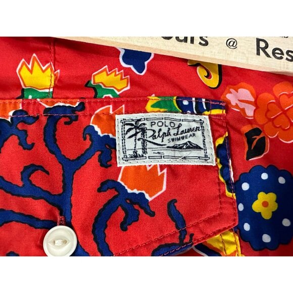 Polo Ralph Lauren  Swim Trunks multicolor size 38 NWT MSPR 248 - Picture 3 of 6